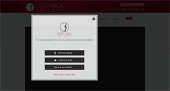 Desktop Screenshot of mizenka.com